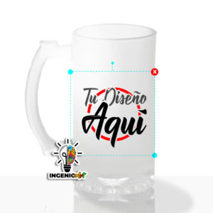 Jarra Cervecera Esmerilada
