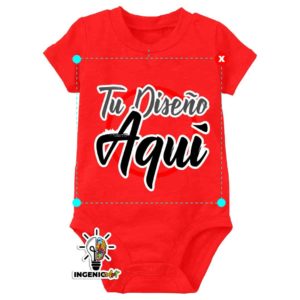 Body para bebe Color Rojo