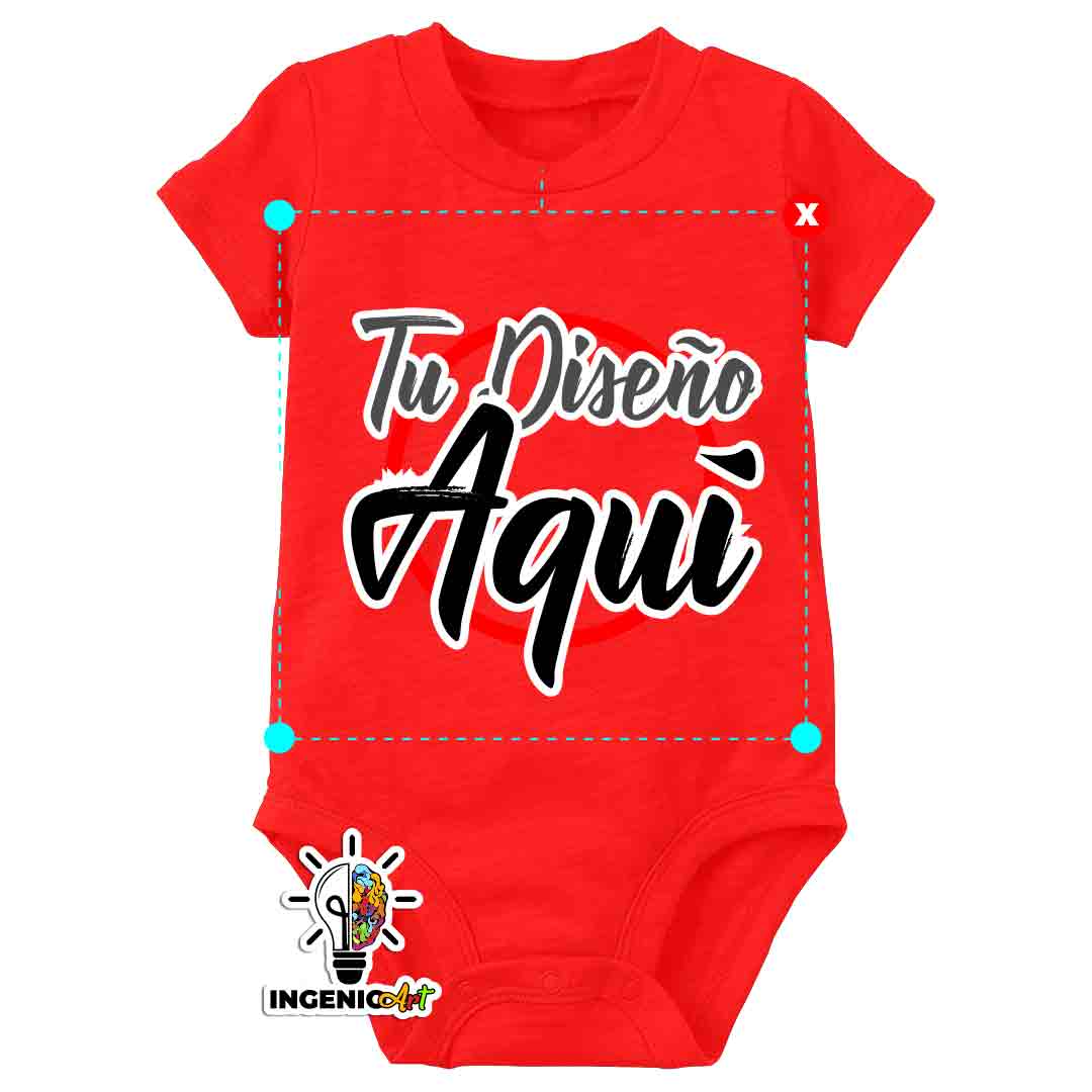 Body para bebe Color Rojo