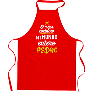 Delantal Rojo